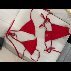 437 Red Bikini